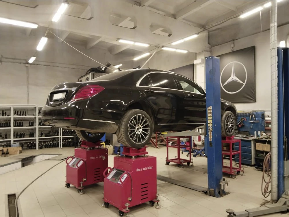 Диагностика подвески Mercedes-Benz в Екатеринбурге